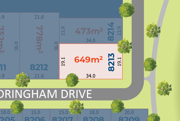 Lot 8213 | Sandringham Drive 