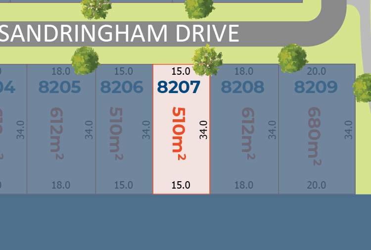 Lot 8207 | Sandringham Drive 
