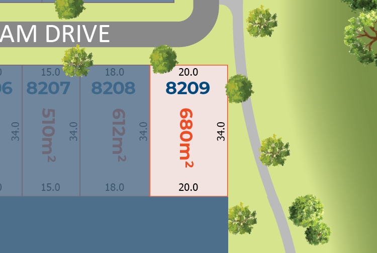 Lot 8209 | Sandringham Drive 