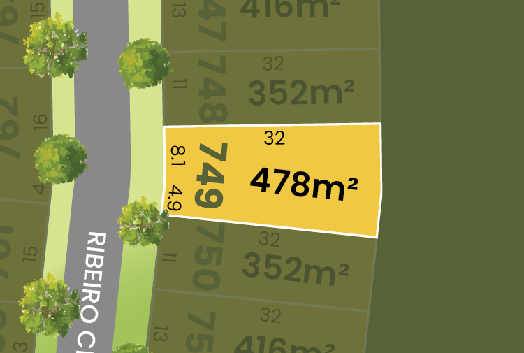 Lot 749 Ribeiro Crescent 