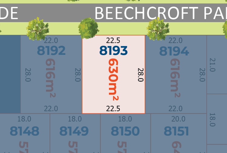 Lot 8193 Beechcroft Parade | Secure This Lot Today