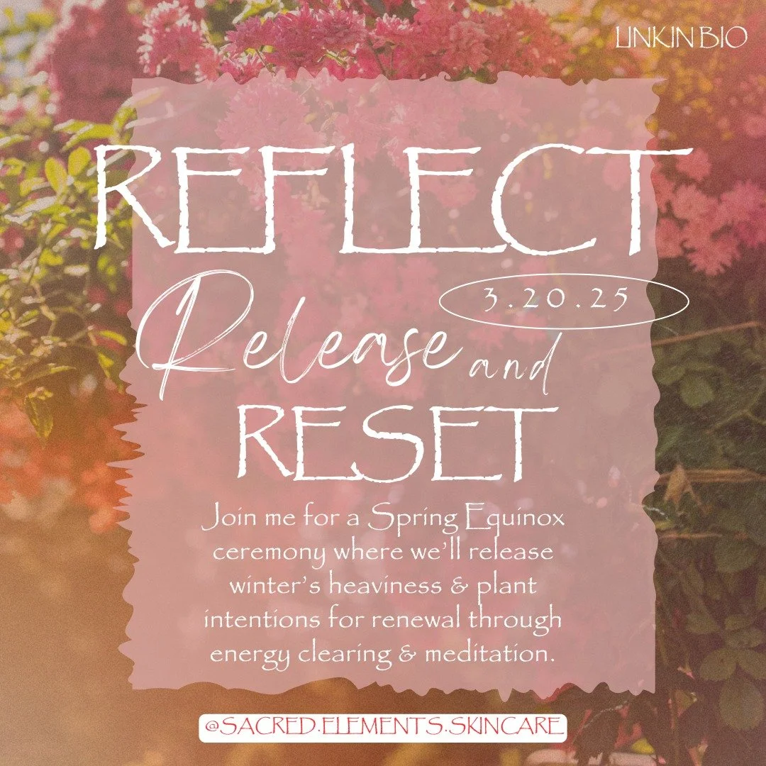 As winter&rsquo;s stillness fades, the Spring Equinox calls us to awaken, release, and realign. This is your invitation to step into a season of balance and renewal with an intimate gathering designed to nourish your soul ✨

🌸 Reflect &bull; Release