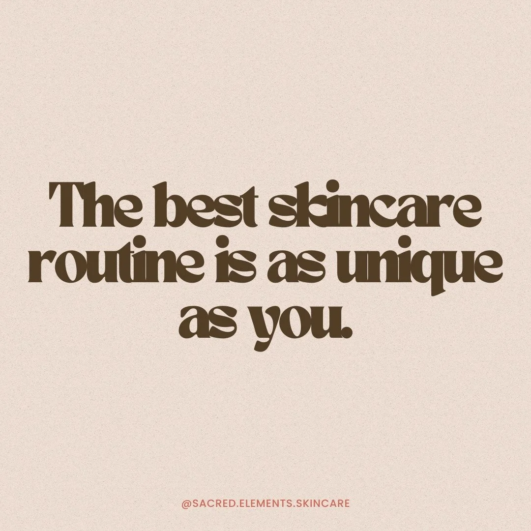 What does this mean? 🤔 It means that no two people's skin is the same, so what works wonders for one may not work at all for another. That's why having a customized skincare regimen tailored specifically to your skin type, concerns, and goals is so 