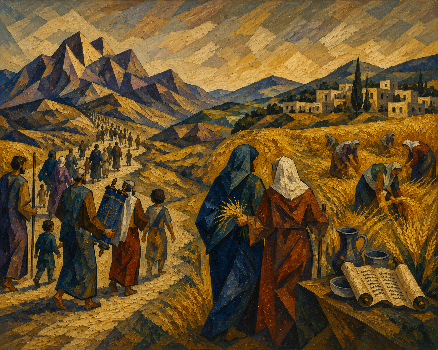 Between the Mountain and the Harvest Field