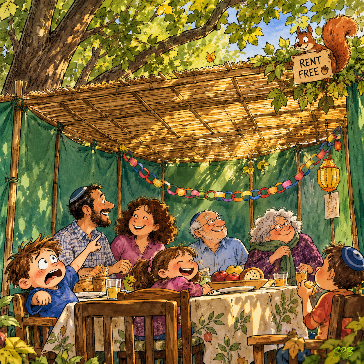 Under the Sukkah