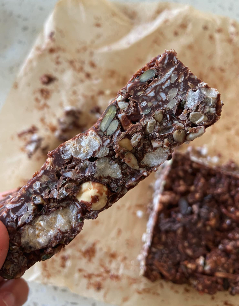 Crunchy Choccy Slice