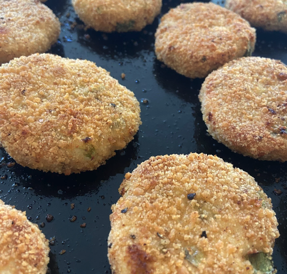 Baked Chicken Rissoles