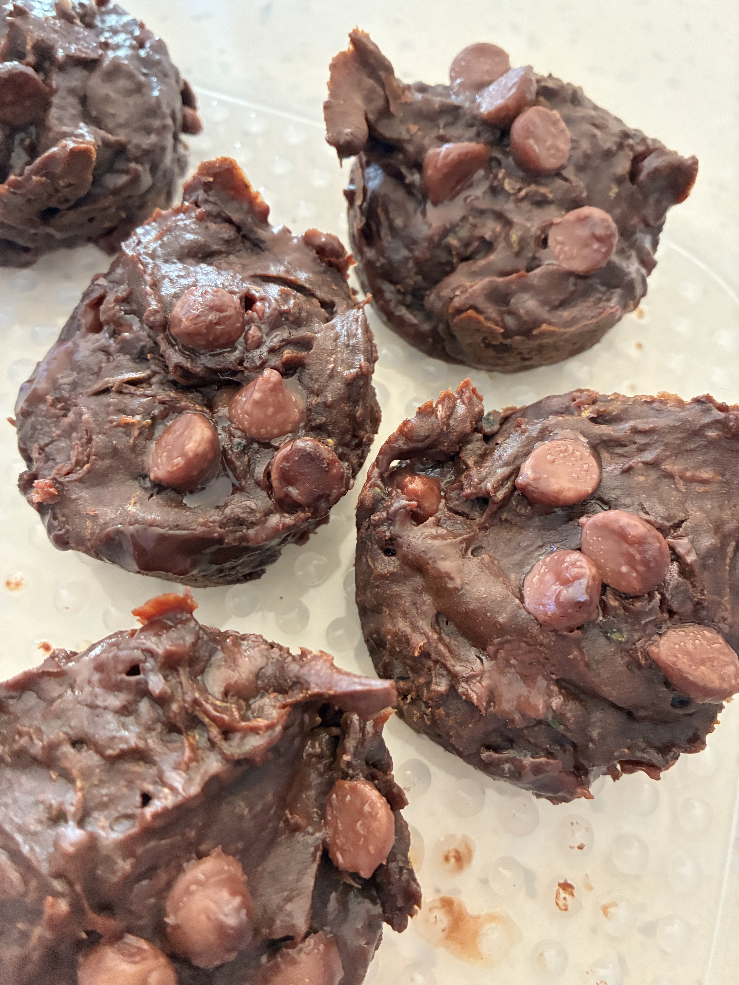 Hidden Veg Choccy Muffins