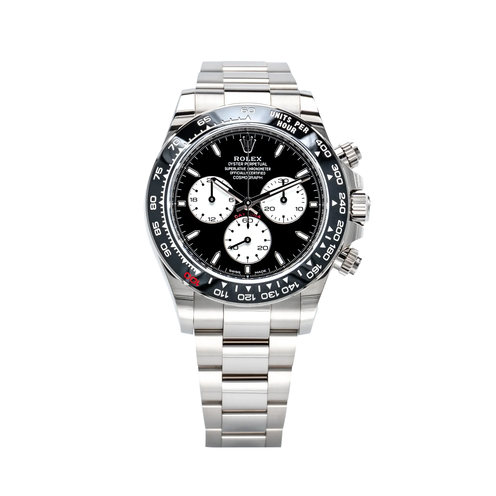 Front - Rolex Daytona Le Mans 126529LN White Gold Black.webp