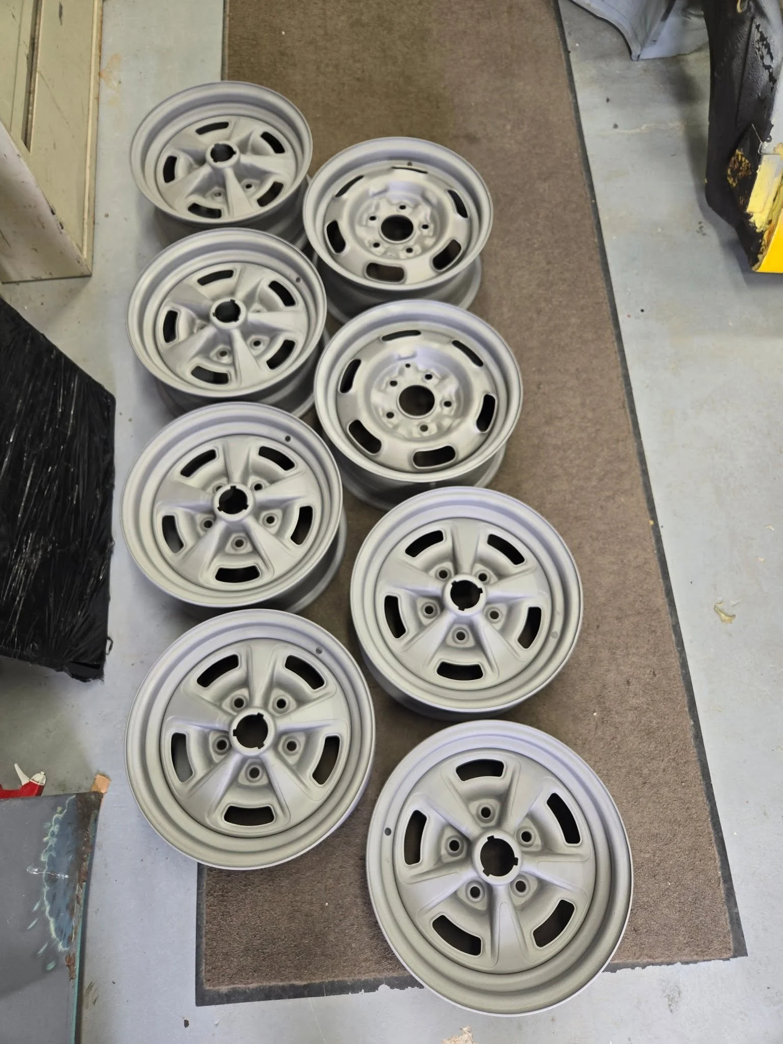 Here are some gto rims all cleaned up..