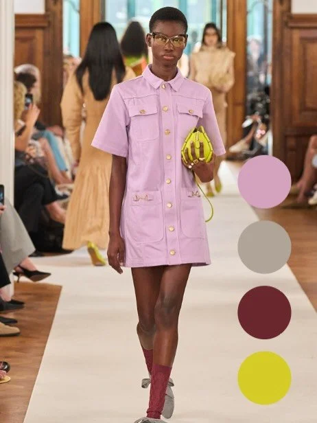 Catwalk colour combinations taking up all the real estate in my mind.. it&rsquo;s all about the balance. 

Save down for your next mood board..