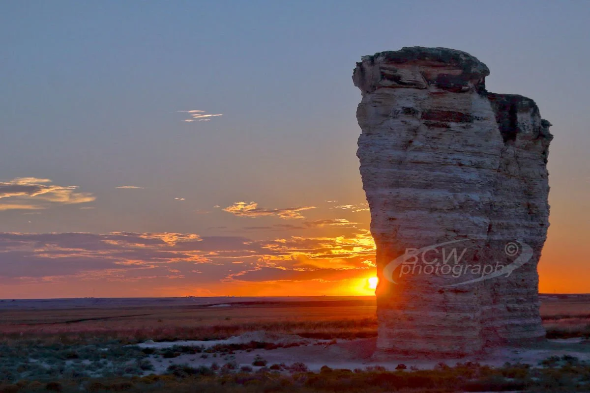 Monument Rocks - south of Oakley, KS