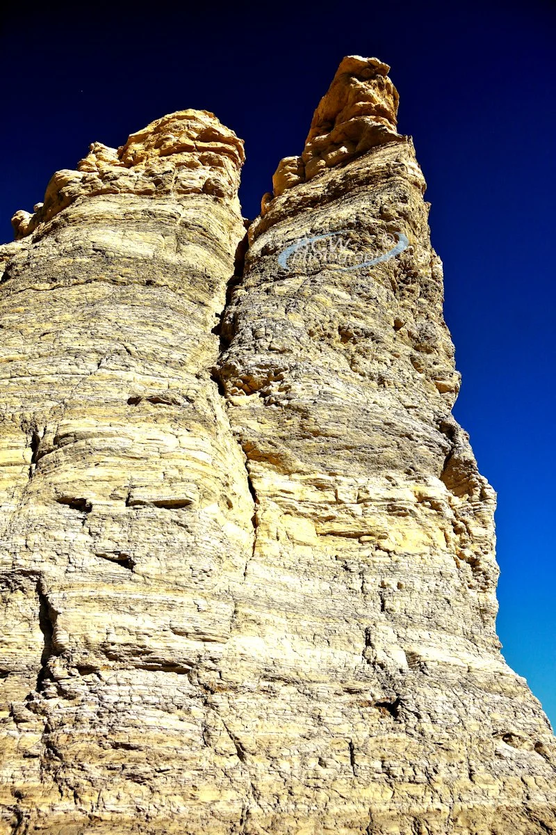 Castle Rock - south of Collyer, KS