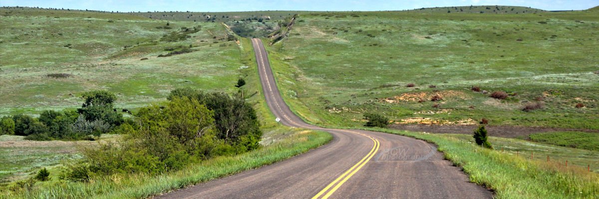 15th Street near Wilson Lake, KS