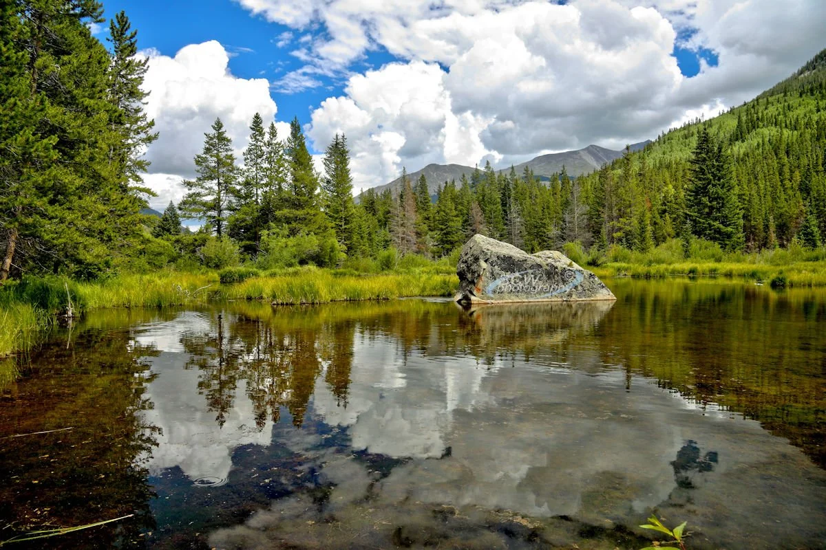 Pond near St Elmo, CO