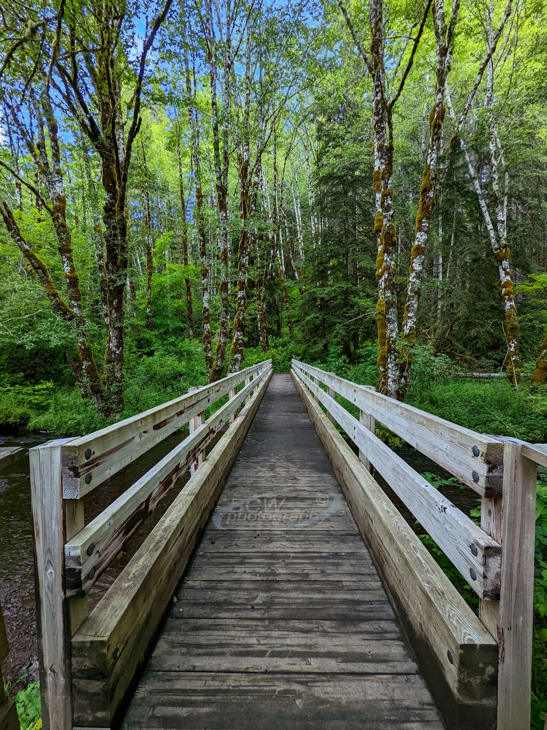 S. Fork Rock Creek rest area - OR