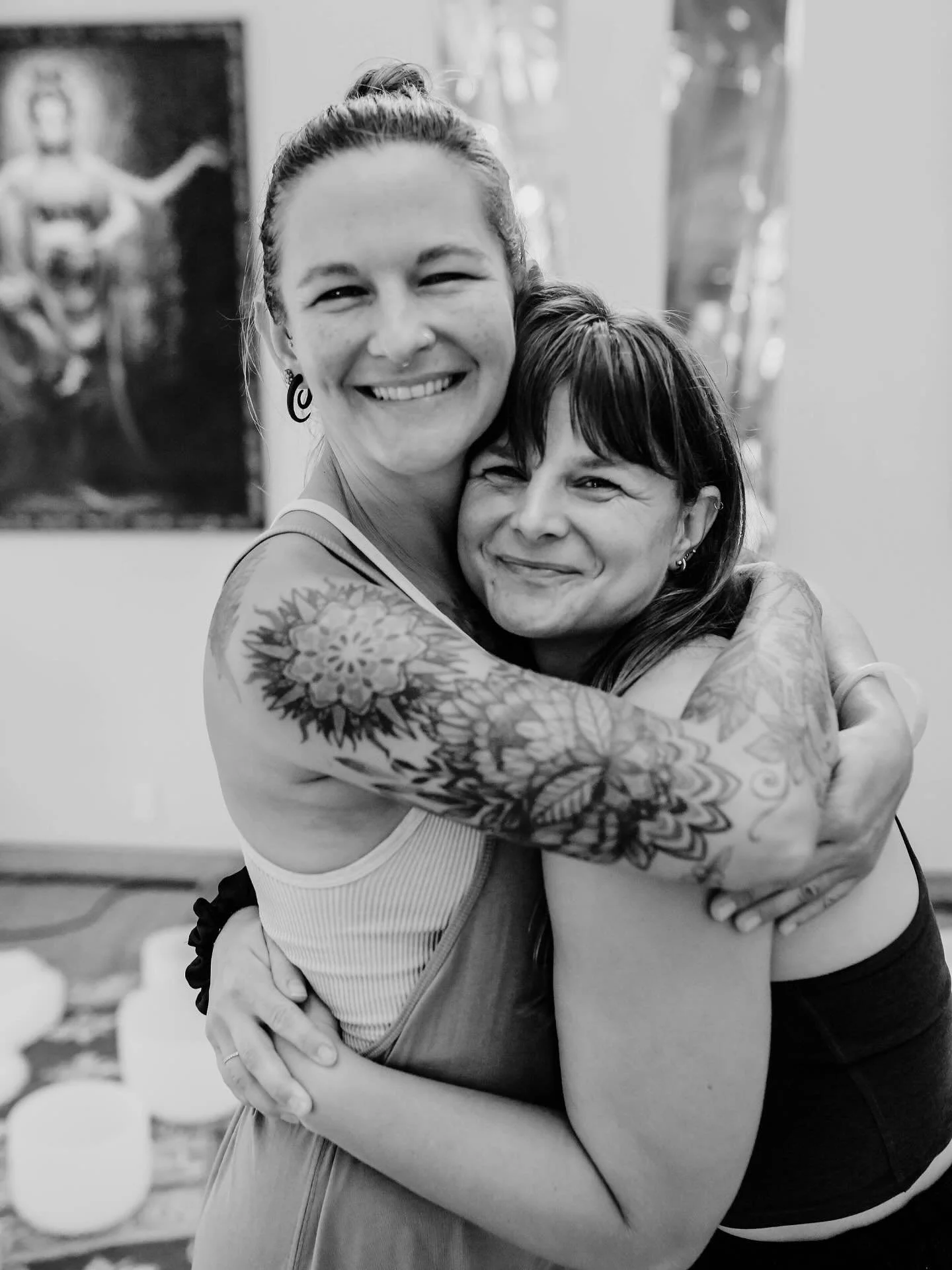 Woke up with a lot of gratitude in my heart 🤍

Last night I hosted the first ever workshop at @bluemangoyoga &lsquo;s new studio in Kahului with @true.nature.wellbeing and it was such a joy &amp; honor to bring our collaboration of meditation, breat