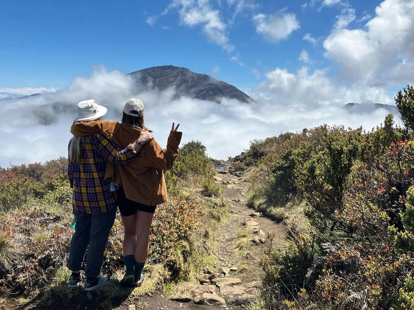 My folks just arrived on Maui 🦋

Catch my Wednesday classes @bluemangoyoga before I take a few days off to celebrate family time together. 

I&rsquo;ll be teaching my usual double on Weds:
4pm hot Pilates 
5pm hot vinyasa 

Blue Mango Yoga, Kahului 
