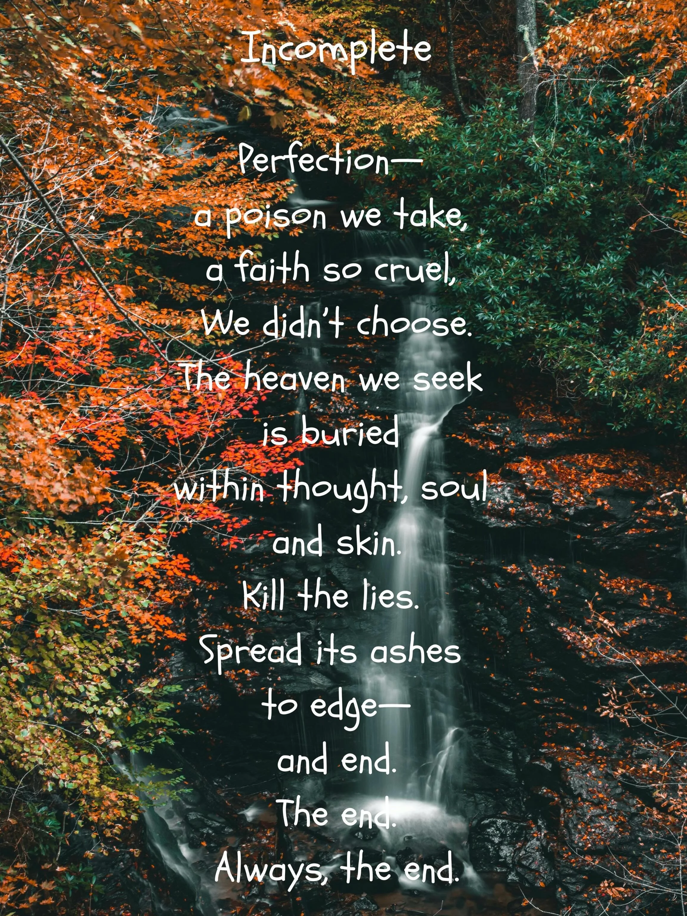 I wrote this poem at age 17. It still resonates even today #poetry #publshedauthor #healing
