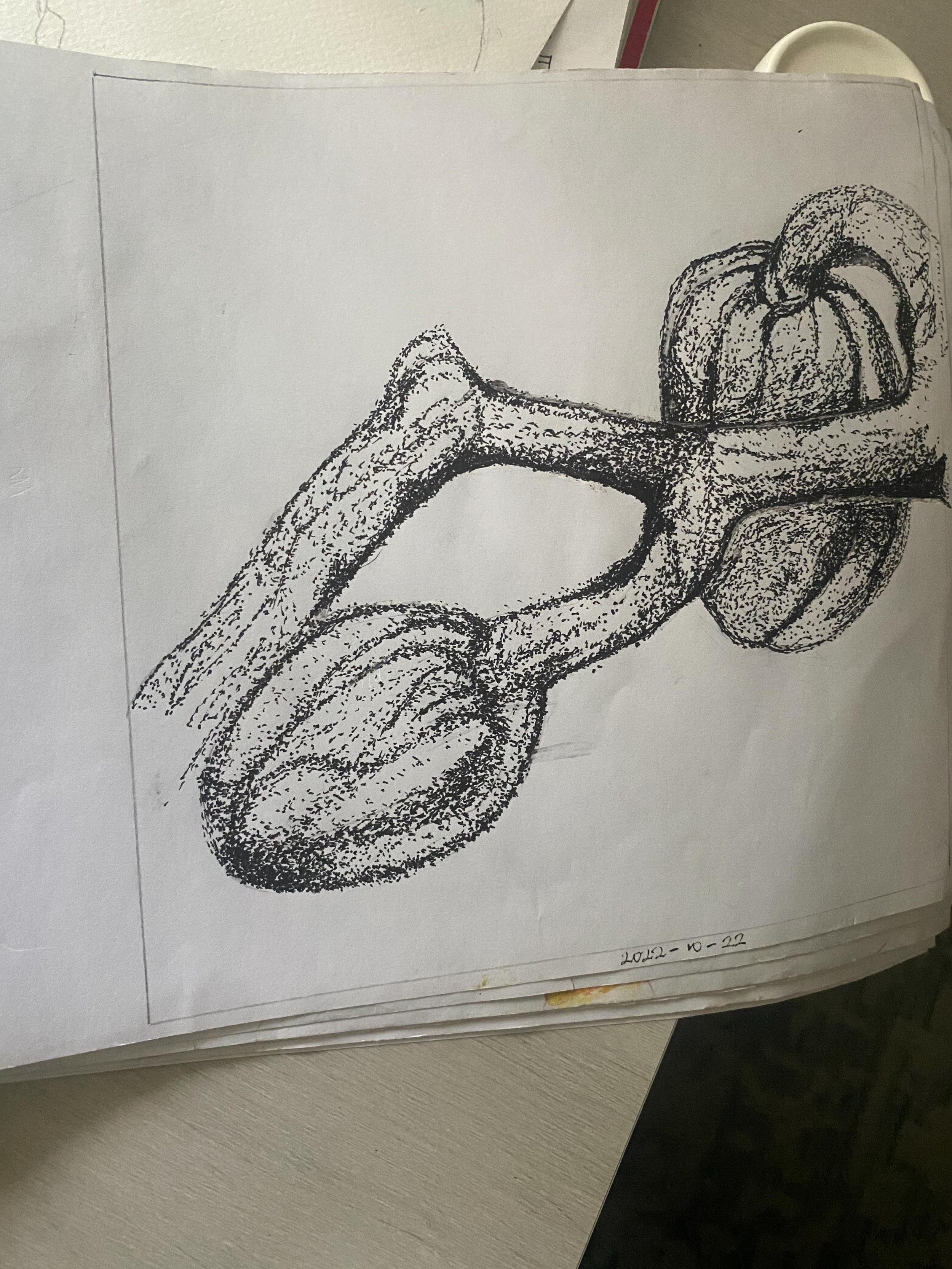 Some old pen drawings circa 2022
