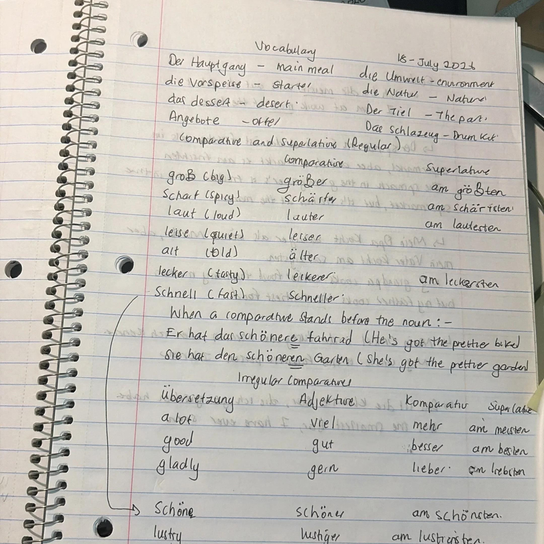 I have been learning German for the past few months now. It&rsquo;s always awkward when I start learning a new language but I always end up falling in love with the process regardless #languagelearning #german #deutsch #learningisfun