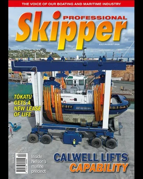 We made the cover! The July/August issue of @Professional Skipper magazine is out now, with a focus on Nelson.

Read all about the Nelson marine economy, including our newly opened facility online here: https://zurl.co/ZYNUf , or subscribe to get you