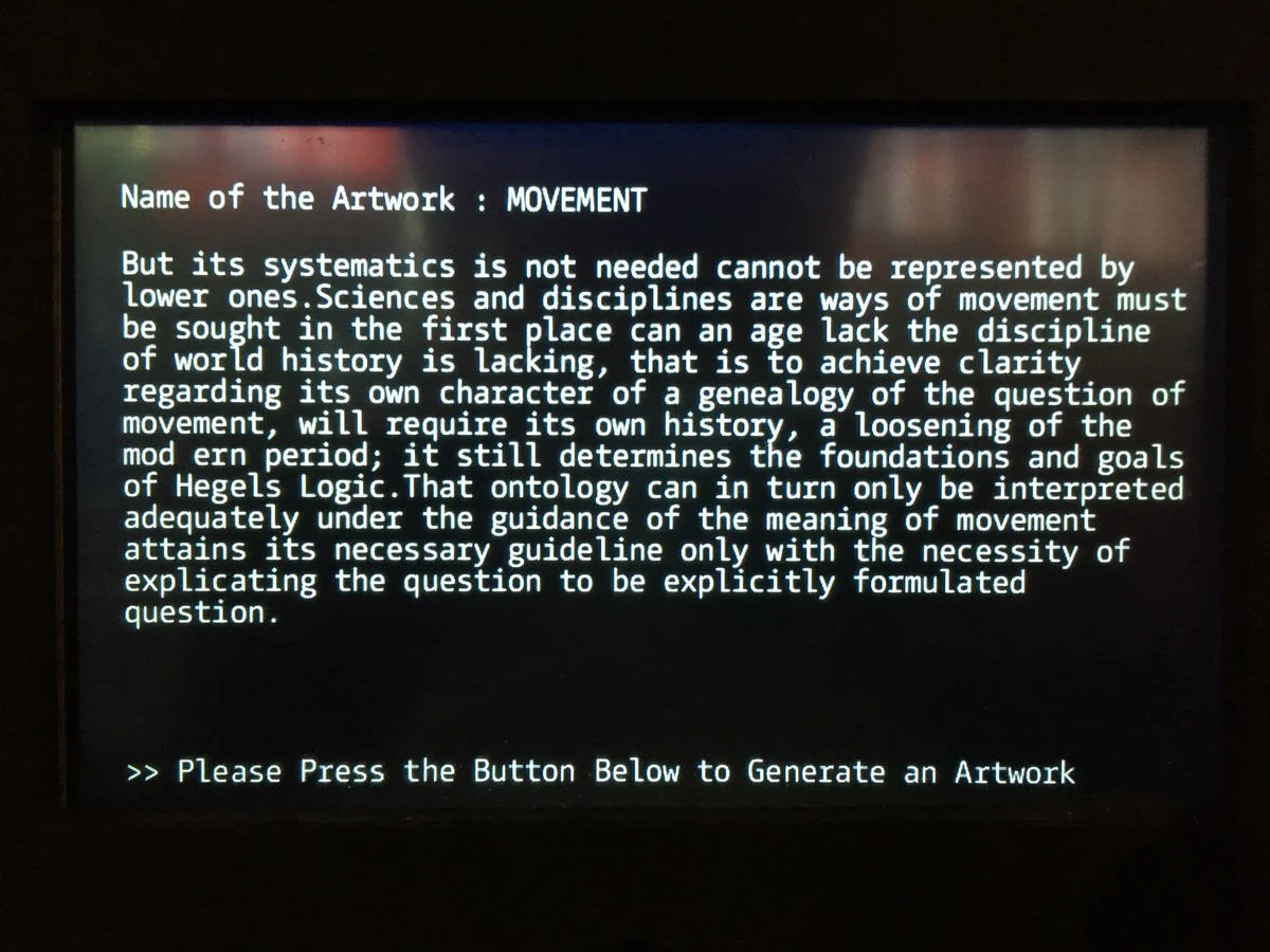 This new algorithm writes perfect “artspeak”