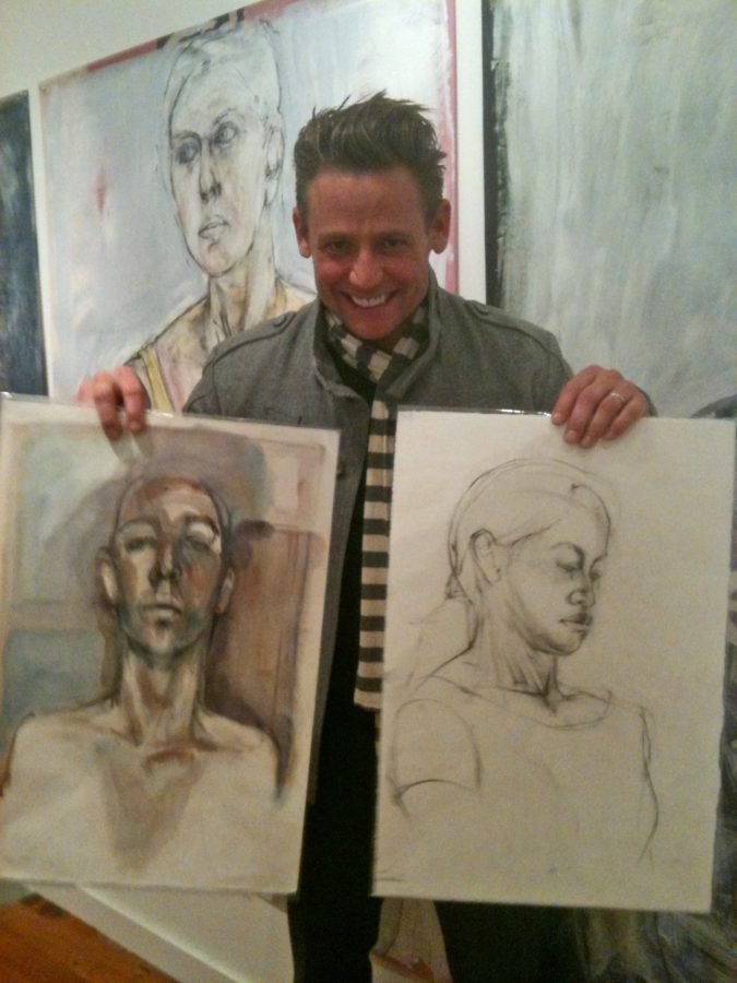 Two drawings off to the East Coast