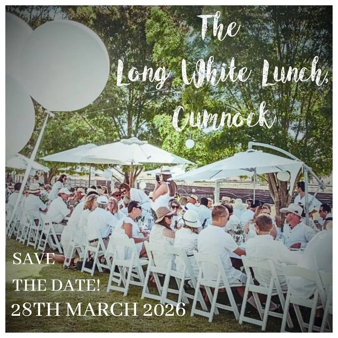 We’re back, and we are so excited to be bringing you another LWL!
⭐️ Save the date Long White Lunch followers - Saturday 28th March 2026 ⭐️ 
#cumnocknsw #thelongwhitelunchcumnock #communityfundraiser #alldressedinwhite #longlunch #orange360al