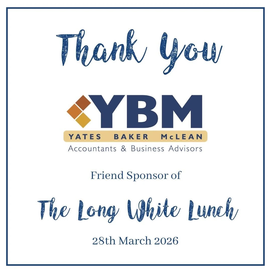 @ybmaccountants thank you for sponsoring our event once again! We are thrilled to have you on board once again as a friend sponsor.

#thelongwhitelunch2026 #cumnocknsw #communityfundraiser #friendsponsor #ybmaccounting