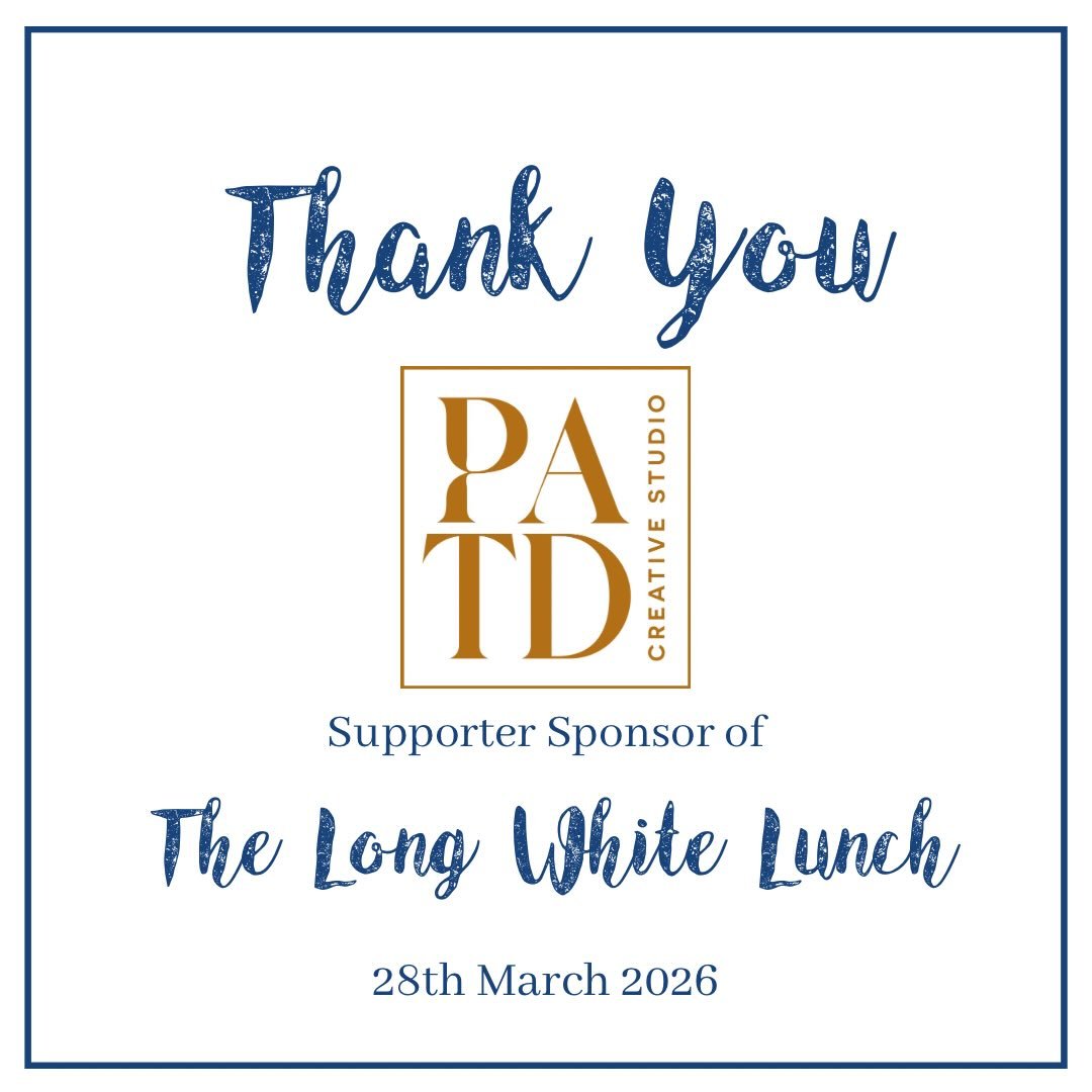 We&rsquo;re excited to welcome PATD Digital Marketing as a Supporter Sponsor of the Long White Lunch 🤍🥂

A big thank you to the PATD Digital team for coming on board and supporting this special event. As a business local to the Orange region, their