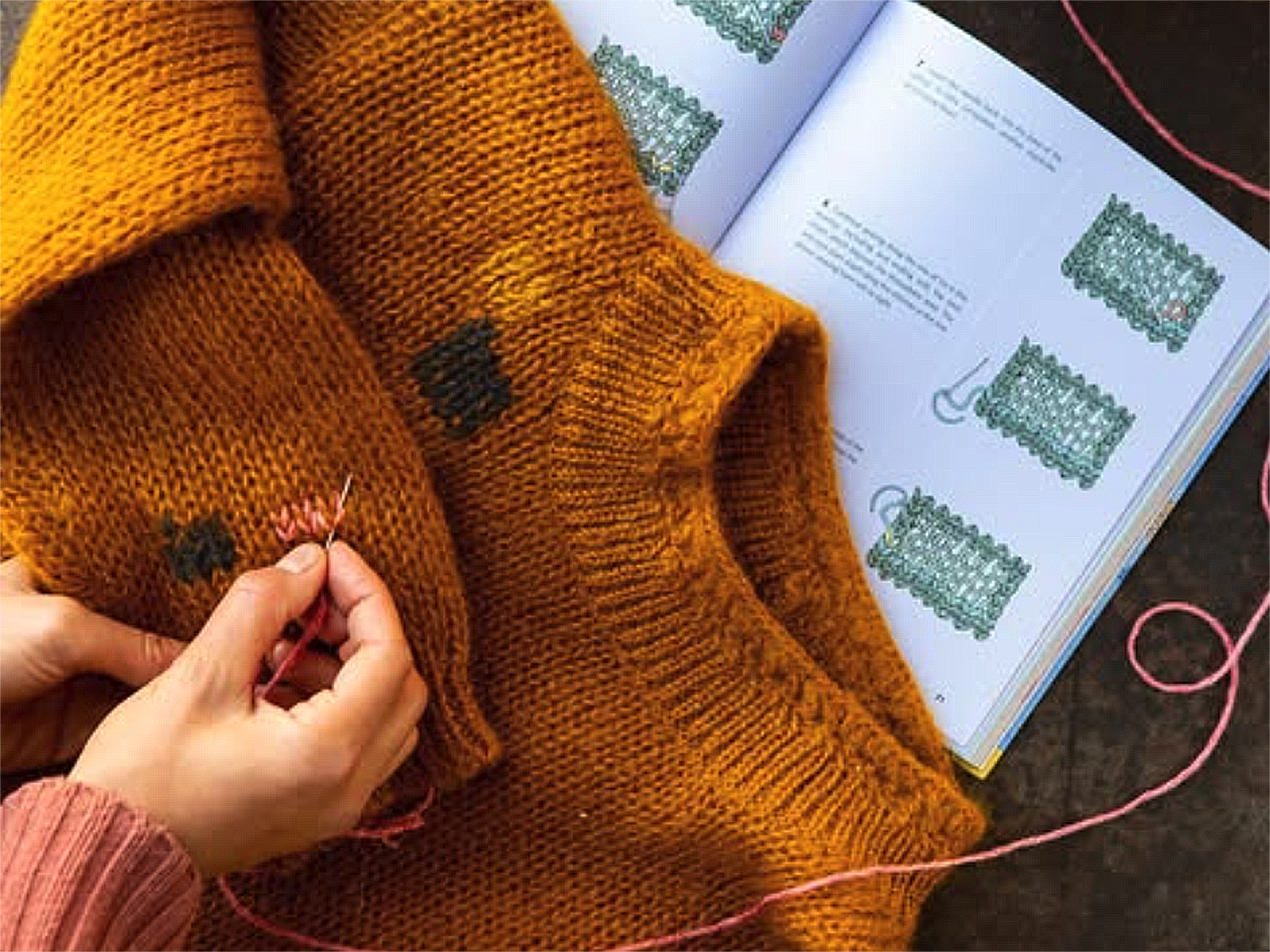 Mend n Mingle - Get Knitted
