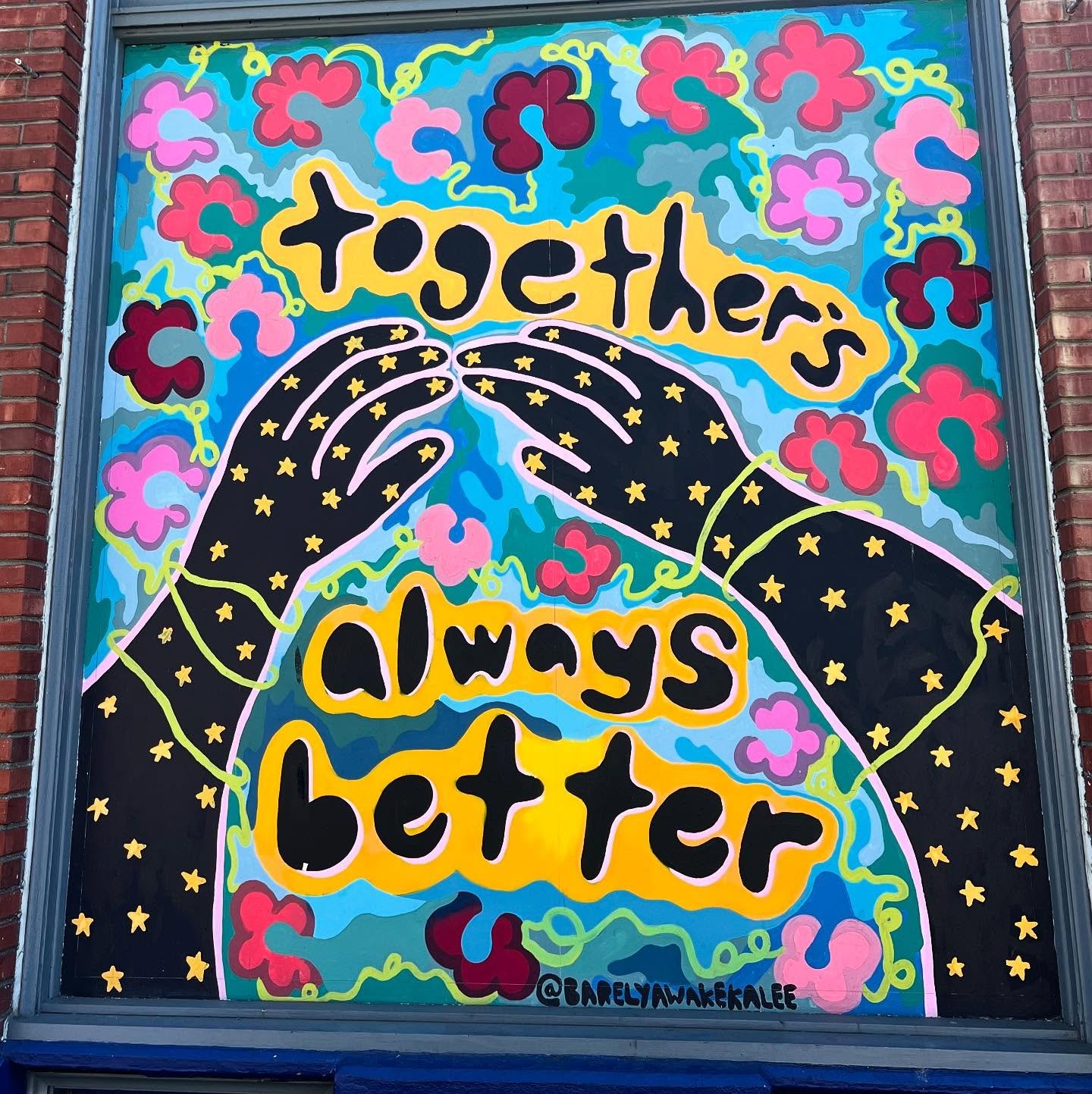 Seen out working in the community. Our community is the best part of Tacos for Ticos.