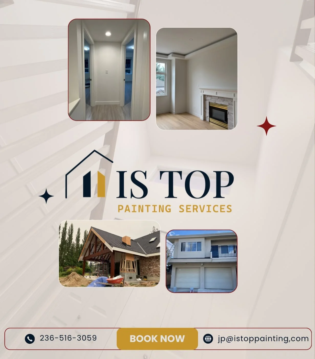 Always looking for more projects, with lot of dedication and passion to give you our best. Contact us by email, phone or DM to give you a great price and let&rsquo;s work together 🤝✅✨ 
#vancouverpaintingcompany #vancouverrenovations #paintingservice