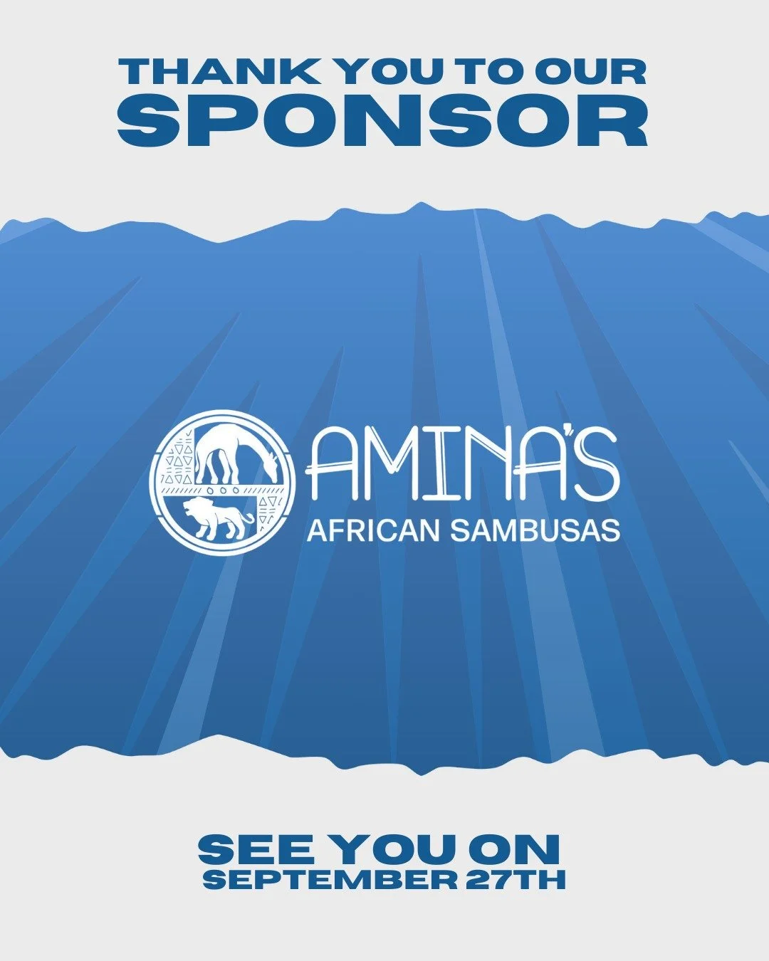 Thank you to our sponsor @aminasafrican 🕊️ P4P is incredibly appreciative of your generosity and support in making P4P Run for Afghanistan possible 🇦🇫 SEE YOU SATURDAY‼️