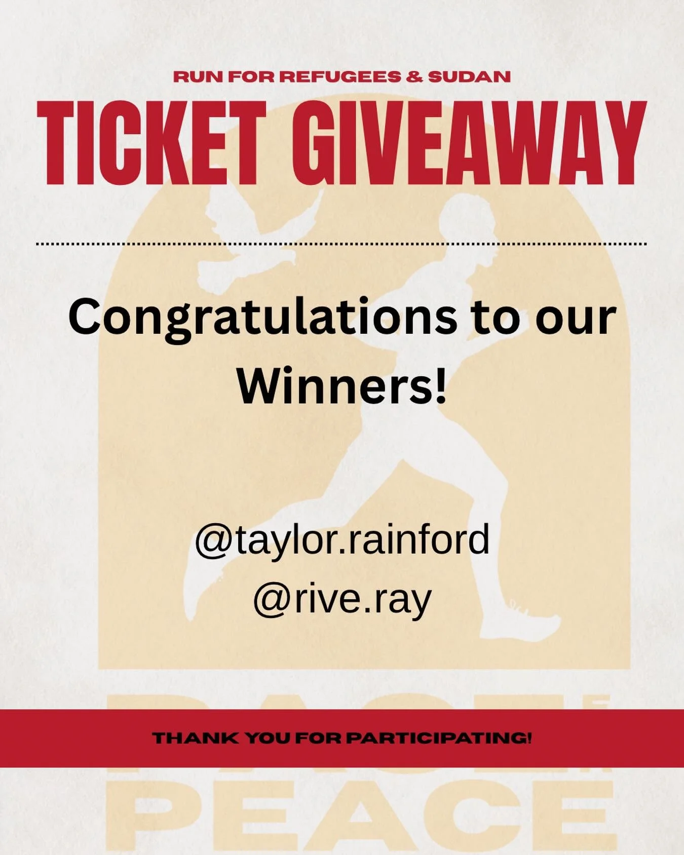 And the winners of the ticket giveaway are&hellip;

🎉@taylor.rainford 
🎉@rave.ray 

Congrats on your free tickets! We will see you this Saturday, May 30th @ Ann Morrison park 

Thanks to everyone who participated and shared 🫶🏼

(DM us to claim)