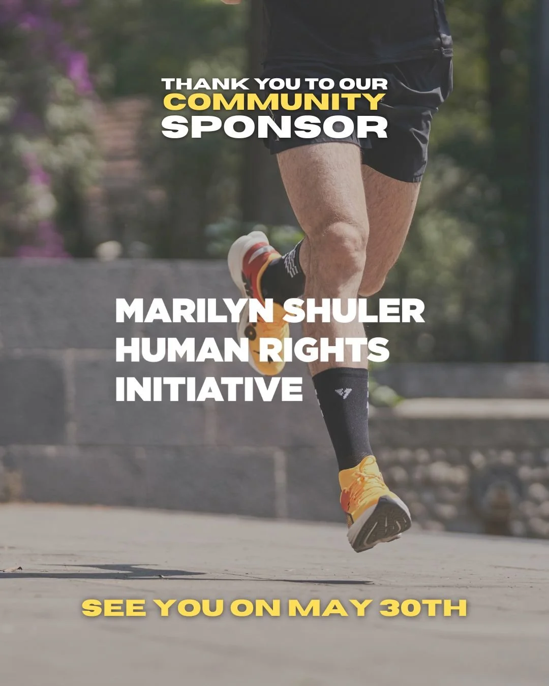 We would like to thank Marilyn Shuler Human Rights Initiative for their community sponsorship.
With your contributions, Run for Refugees &amp; Sudan was made possible, and we were able to bring together 160+ runners and raise $8,093 for Atiye Charity