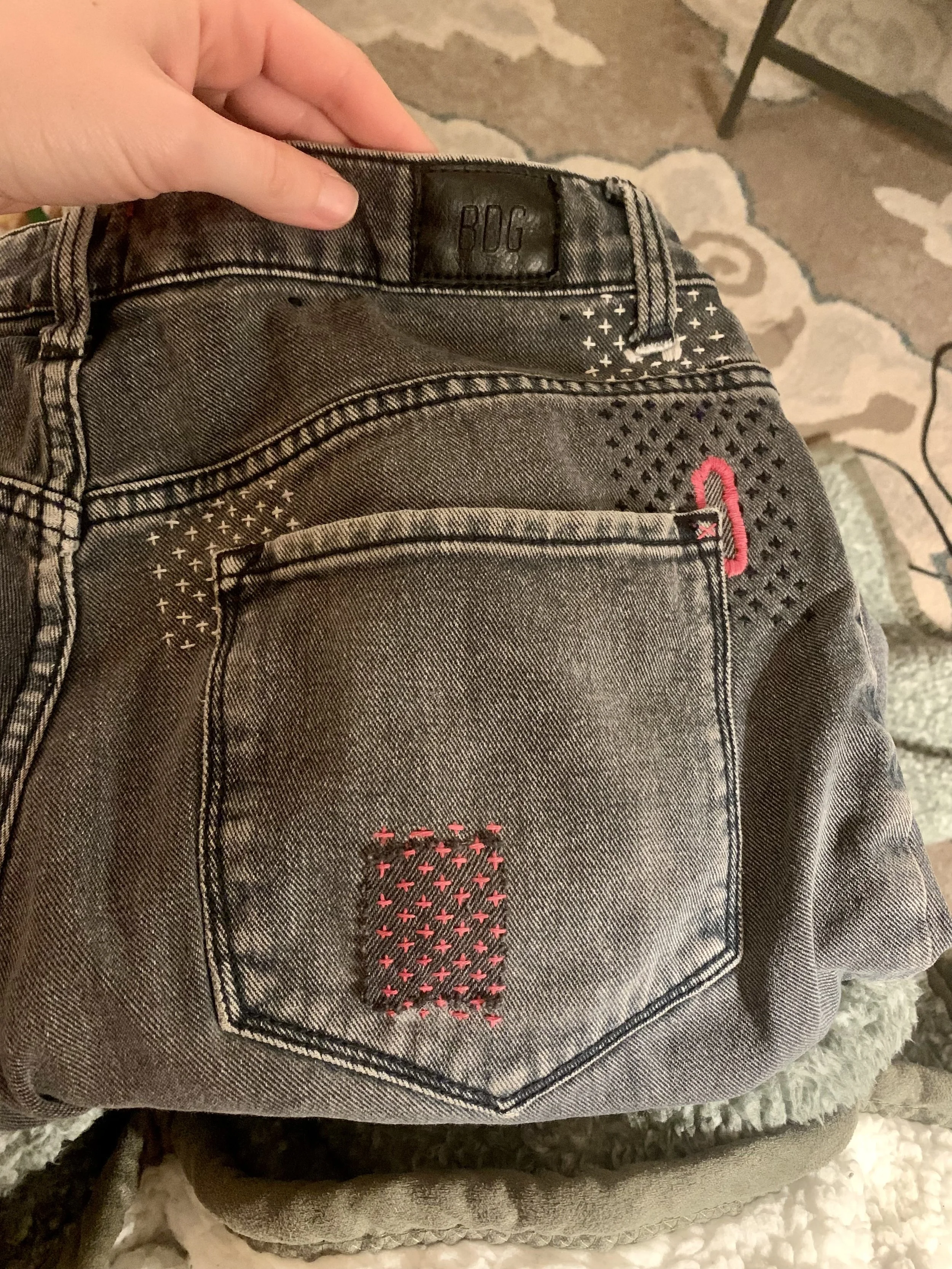 Black BDG Jeans Mend_Butt Mend.jpeg
