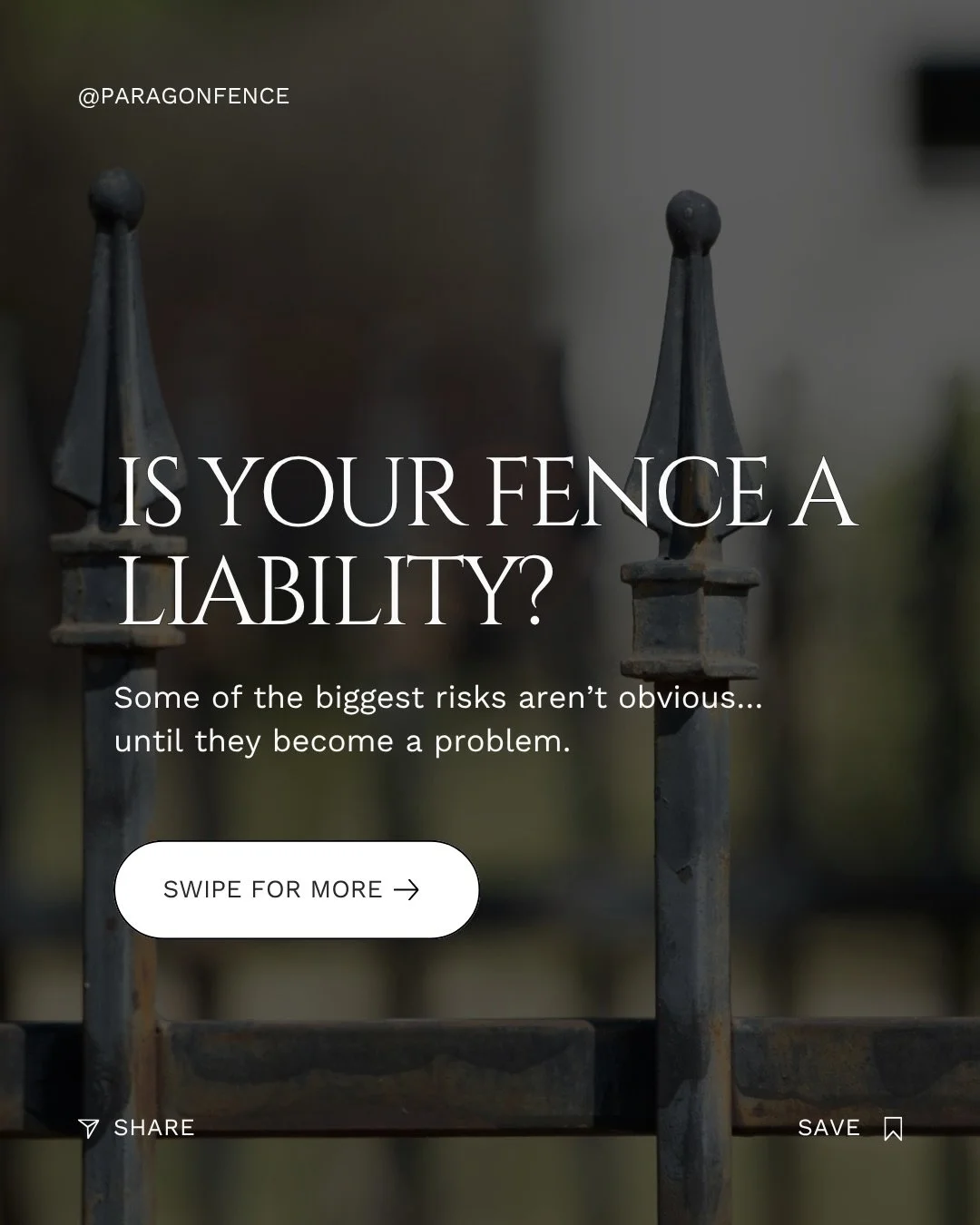 With nearly 20 years of experience, we&rsquo;ve seen a lot of strange fence issues and we&rsquo;ve learned how to design with safety in mind. Even though there are a lot of things to consider, we&rsquo;re here to make it clear and simple.

Posts can 