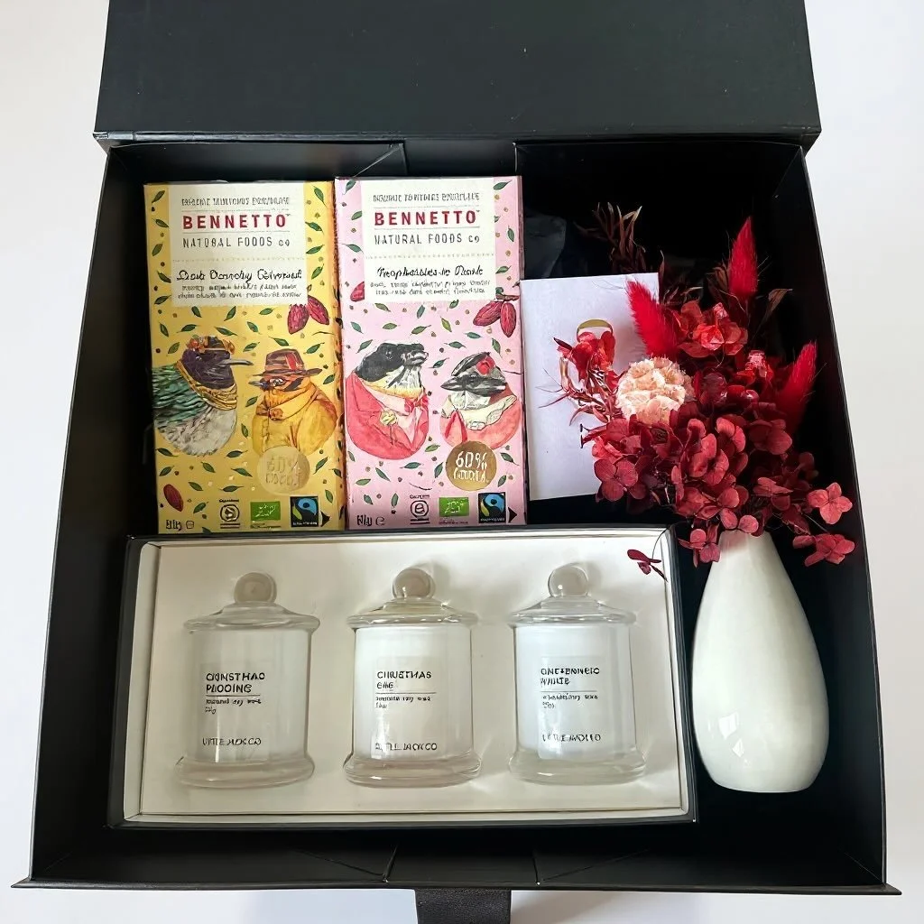 Last chance Christmas gifting 🎄✨
Our Christmas Collection candle, flower &amp; chocolate gift boxes are now reduced.

Perfect for teachers, friends, clients or Christmas hosts 🤍
Limited stock remaining.