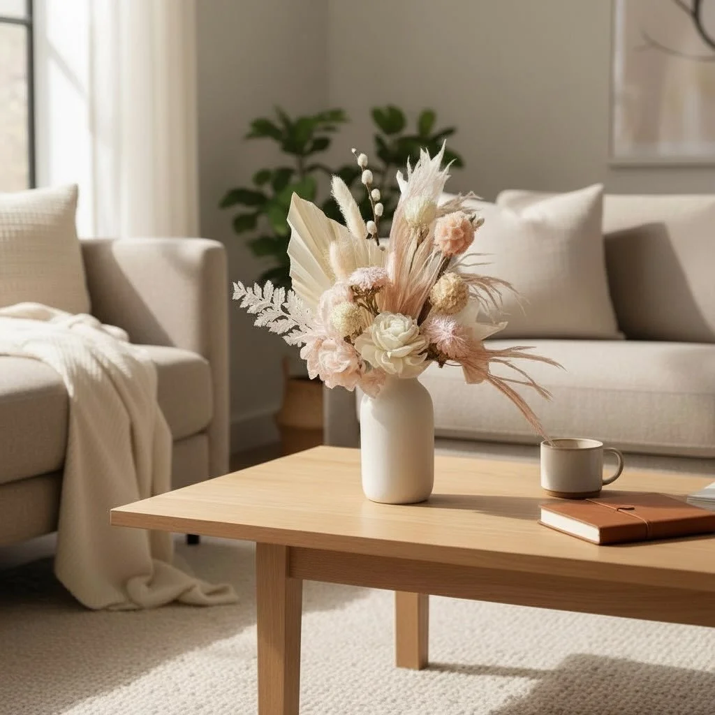 Fresh flowers are beautiful&hellip; for about 5 days.

Ours? They won&rsquo;t die on you.

Long-lasting dried florals paired with a candle, made to be kept, styled and remembered 🤍

Because the best gifts shouldn&rsquo;t end up in the bin.

Australi