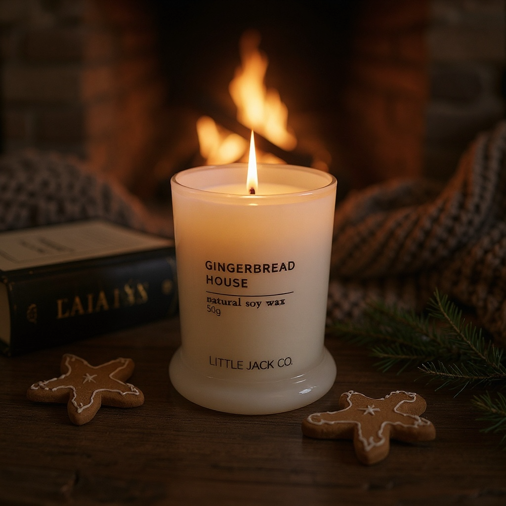 Ginger Bread House 50g Soy Candle