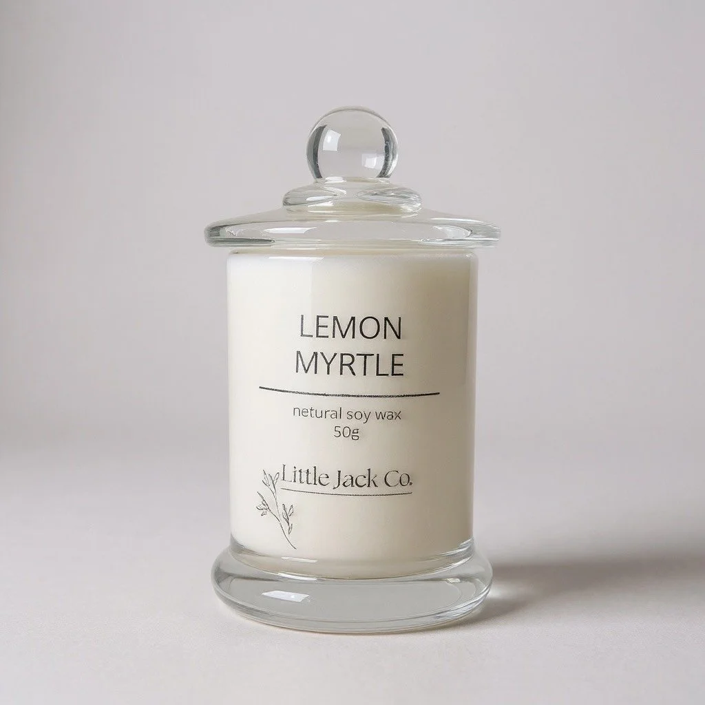 Lemon Myrtle 50g Soy Candle