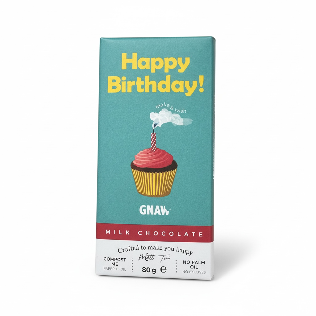 Happy Birthday! Milk Chocolate 80g