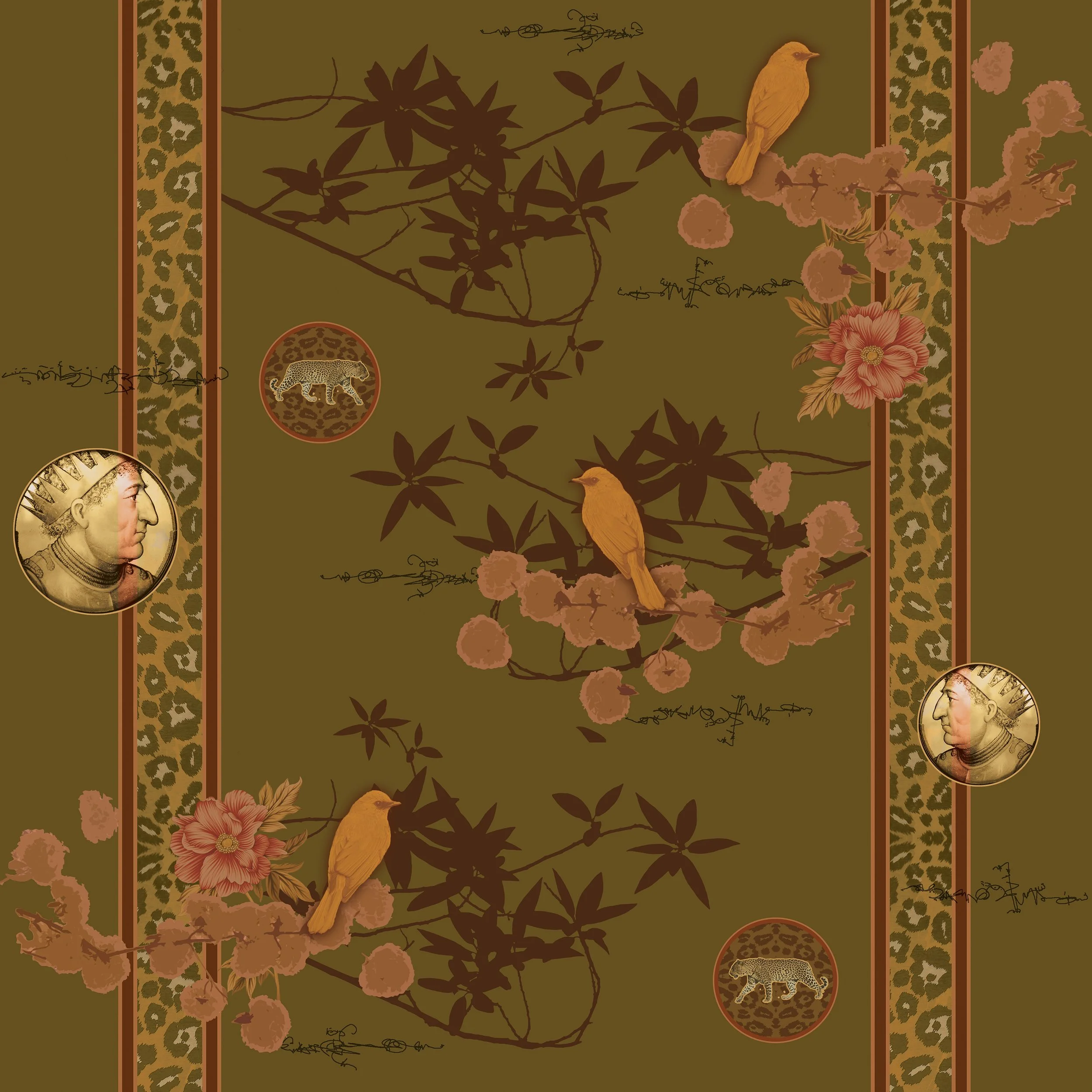 Dark Ochre-Green