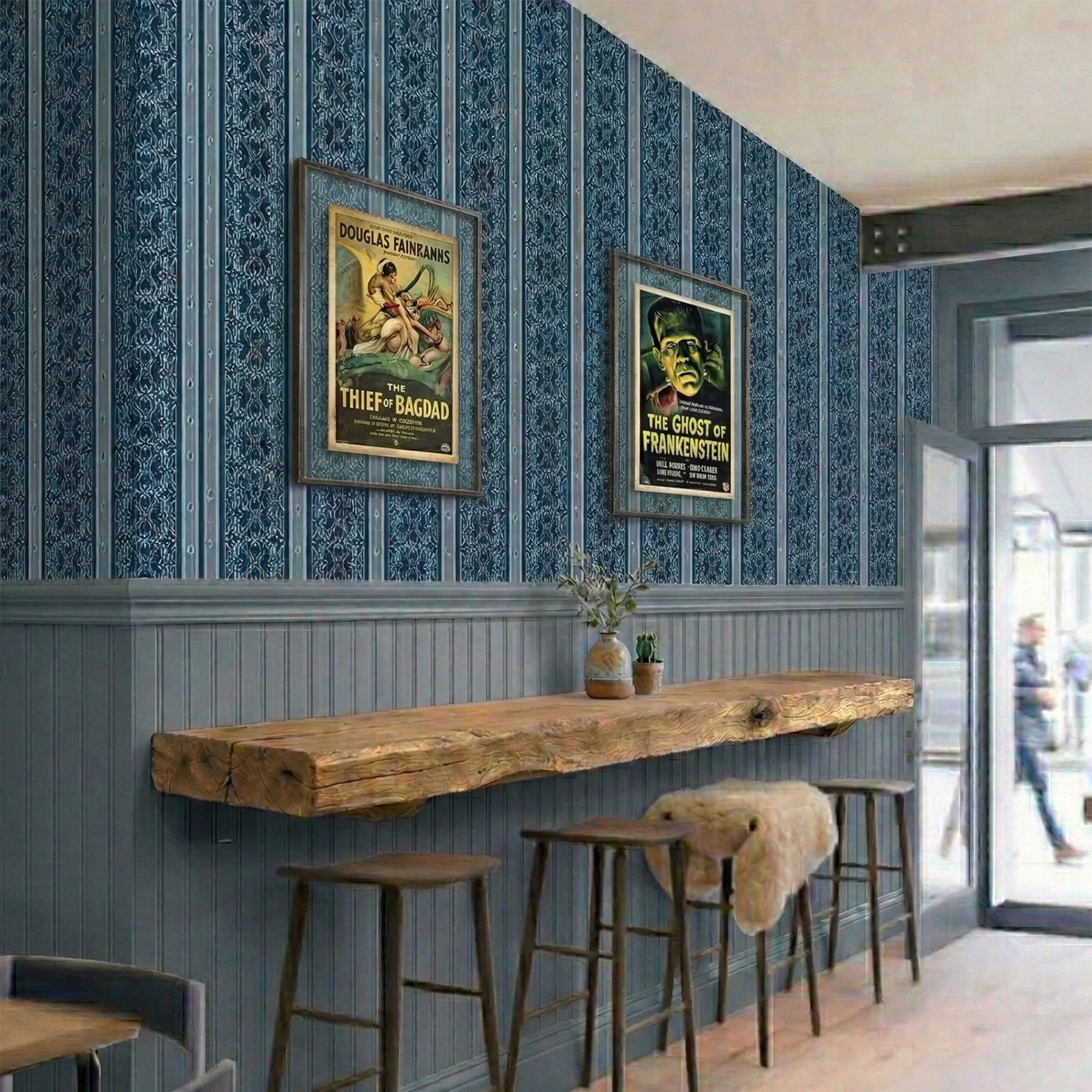 Midnight Cyan Concept Room