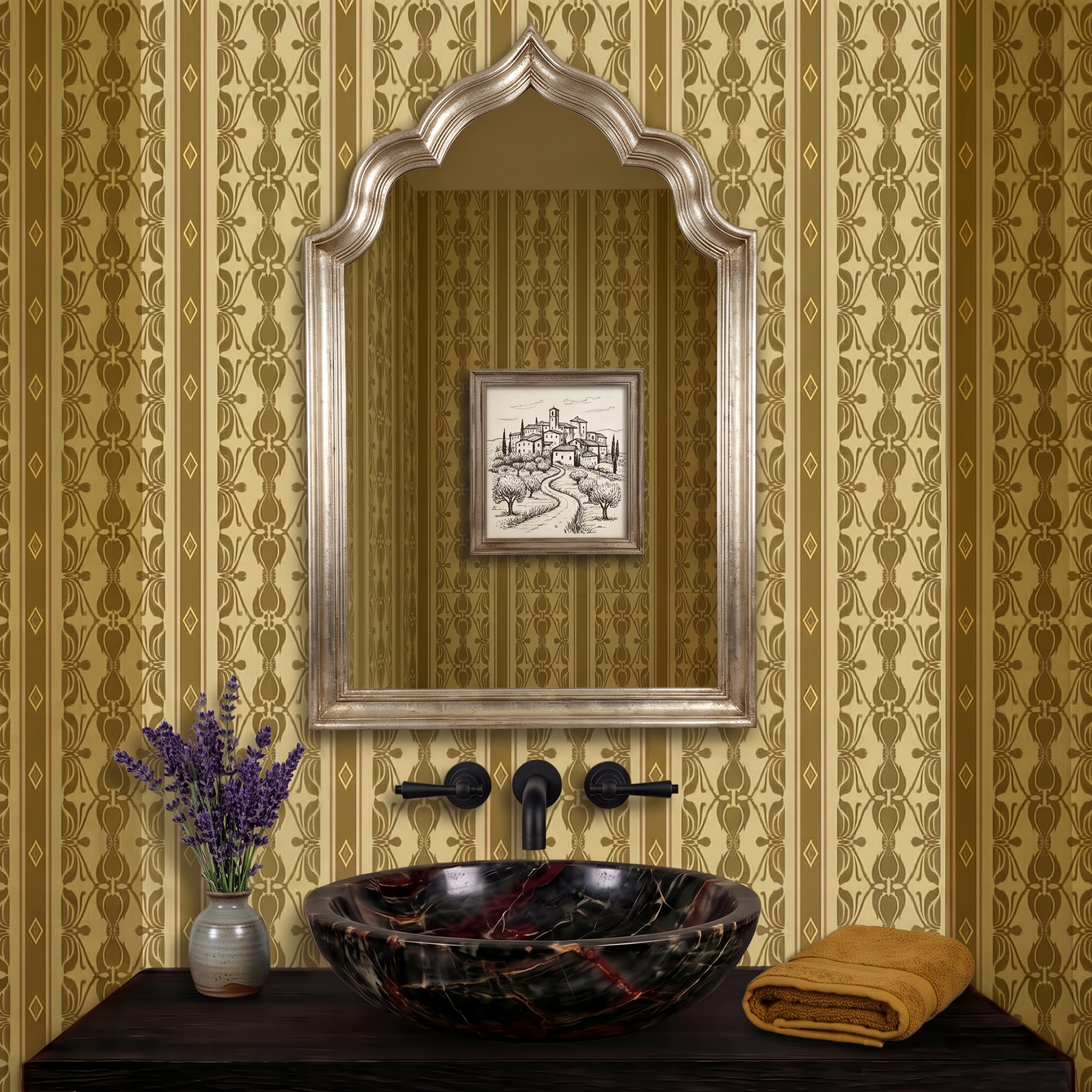 Tuscan Olive Concept Room