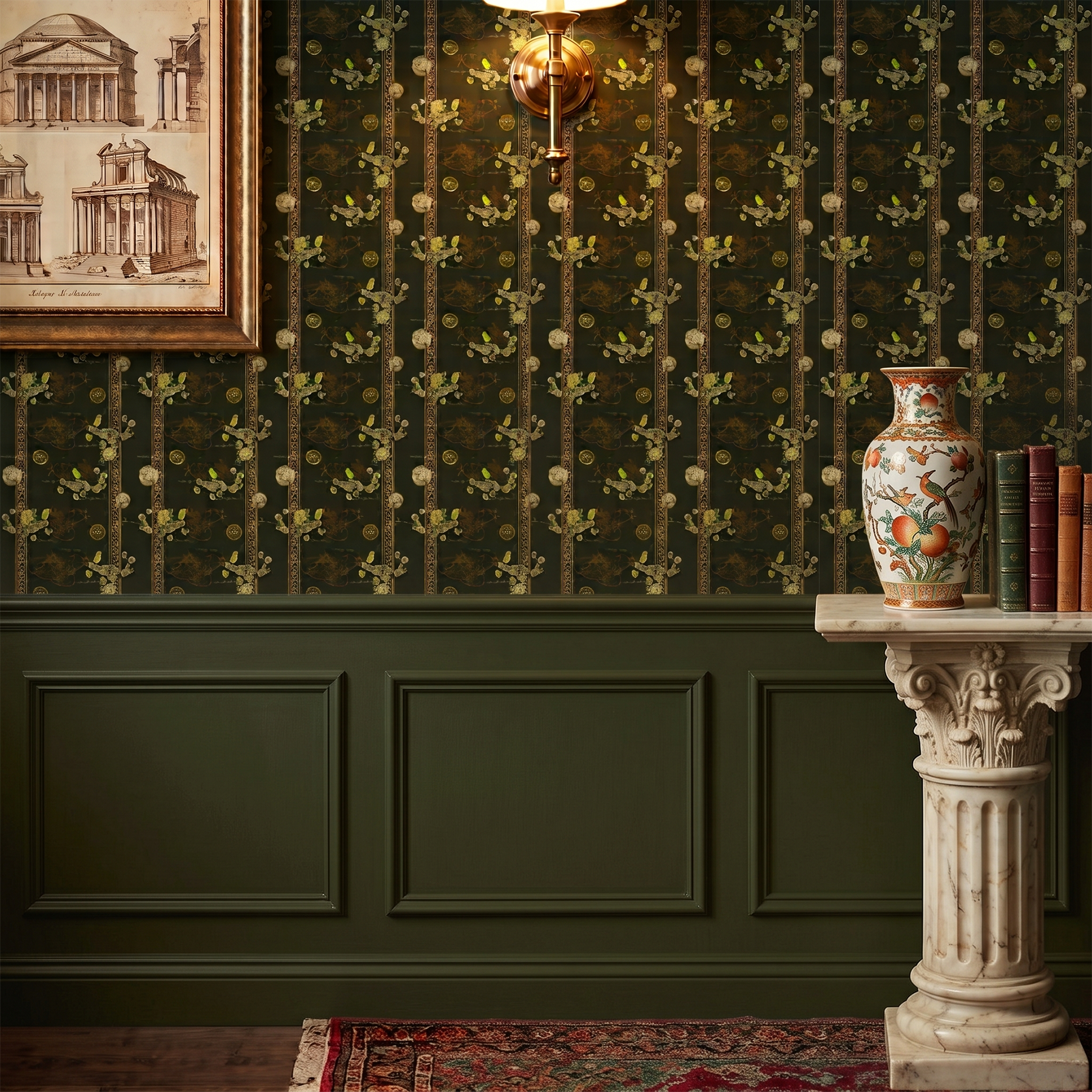 Forest Black Concept Room