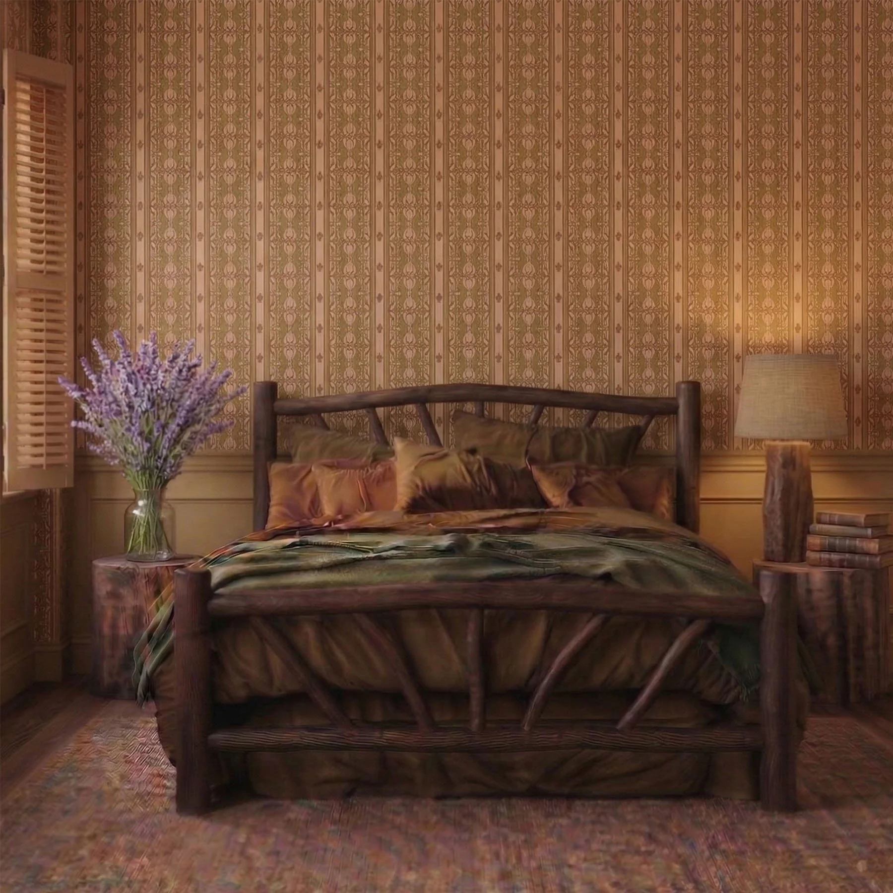 Ochre - Dusty Rose Concept Room