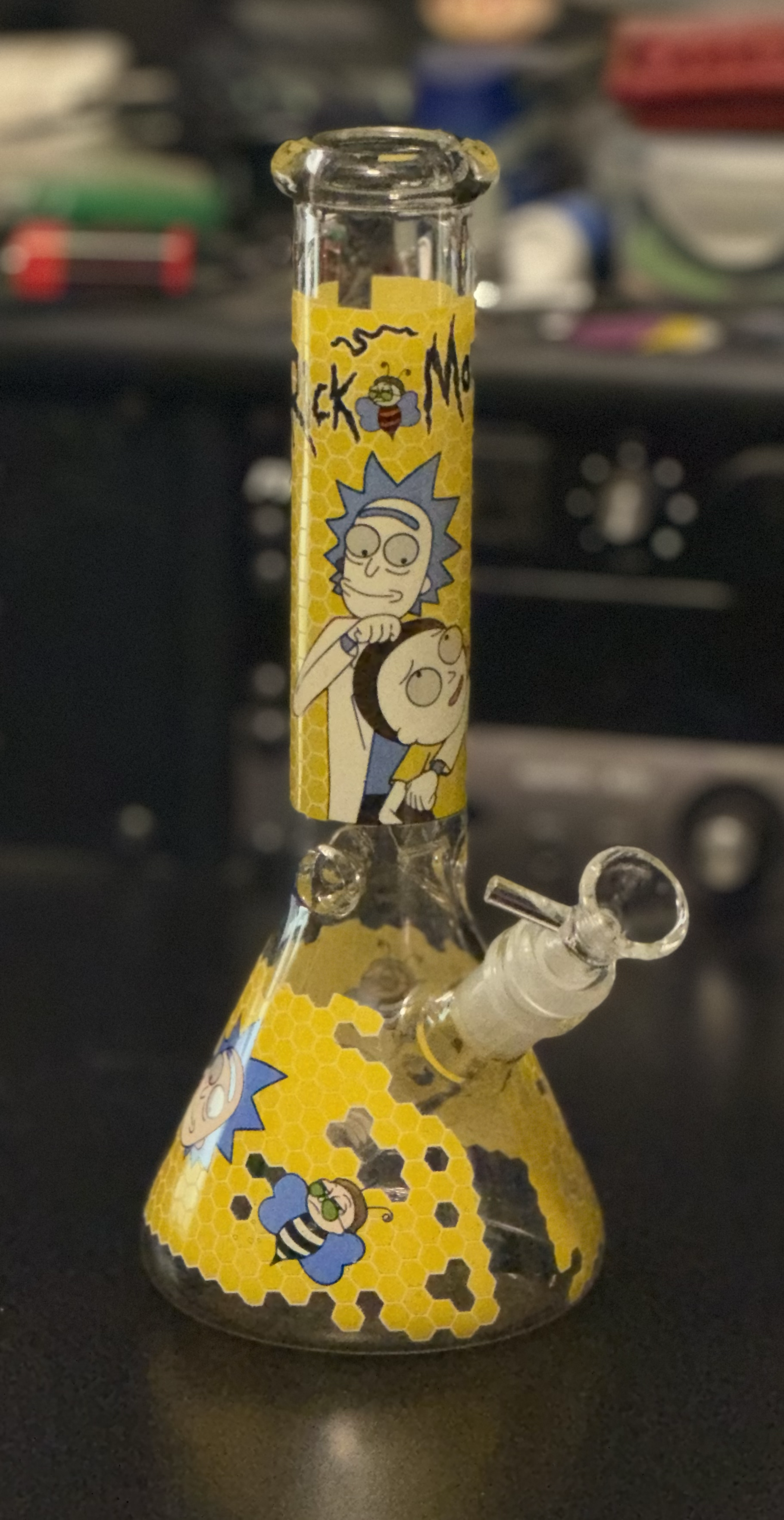 Rick & Morty Glass Bong- (Ticket - 8218462)